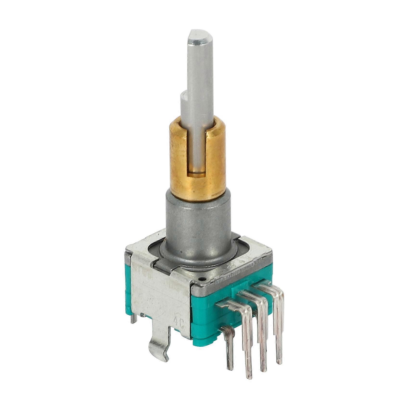 4X EC11EBB24C03 Dual Axis Encoder with Switch 30 Positioning Number 15 Pulse Point Handle 25mm