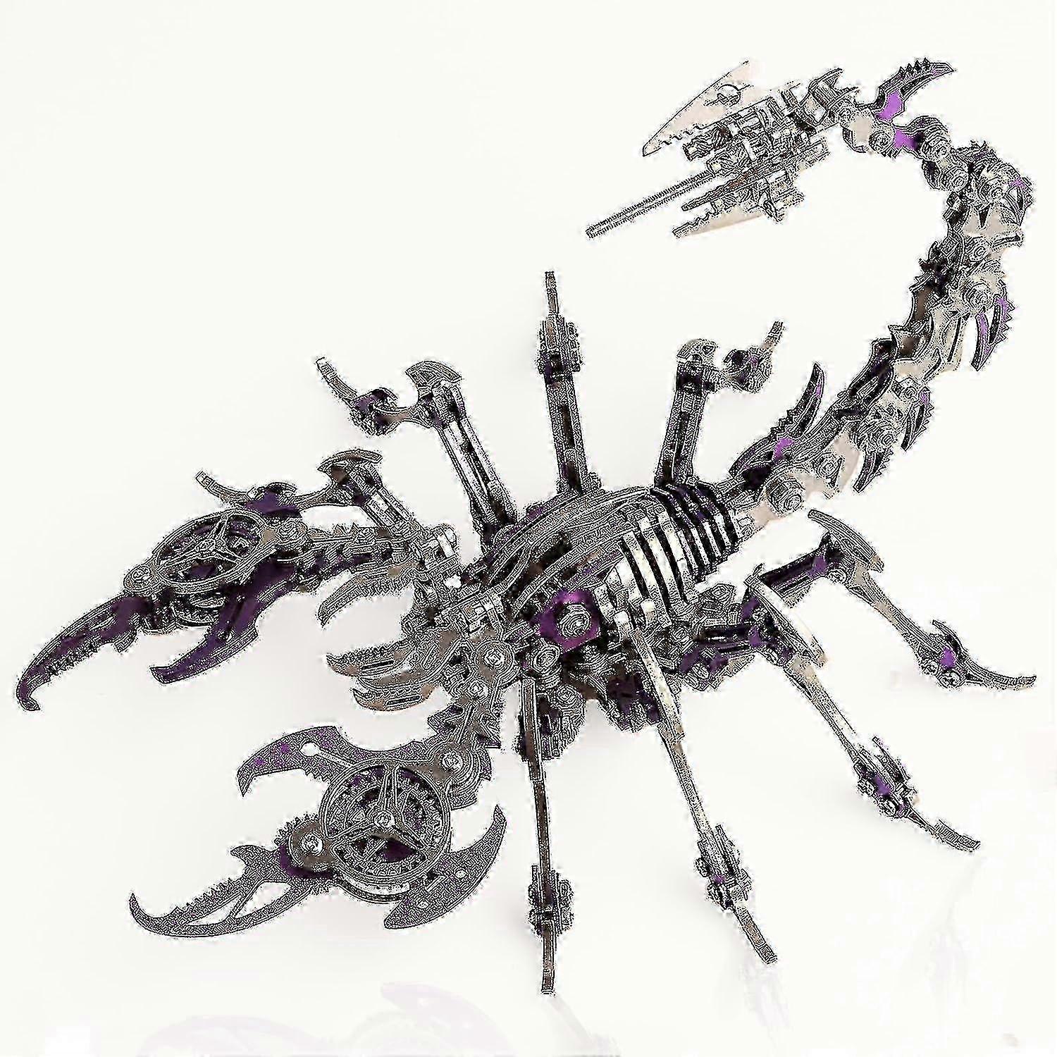 454 Stuks Scorpion 3D Metalen Modelbouw