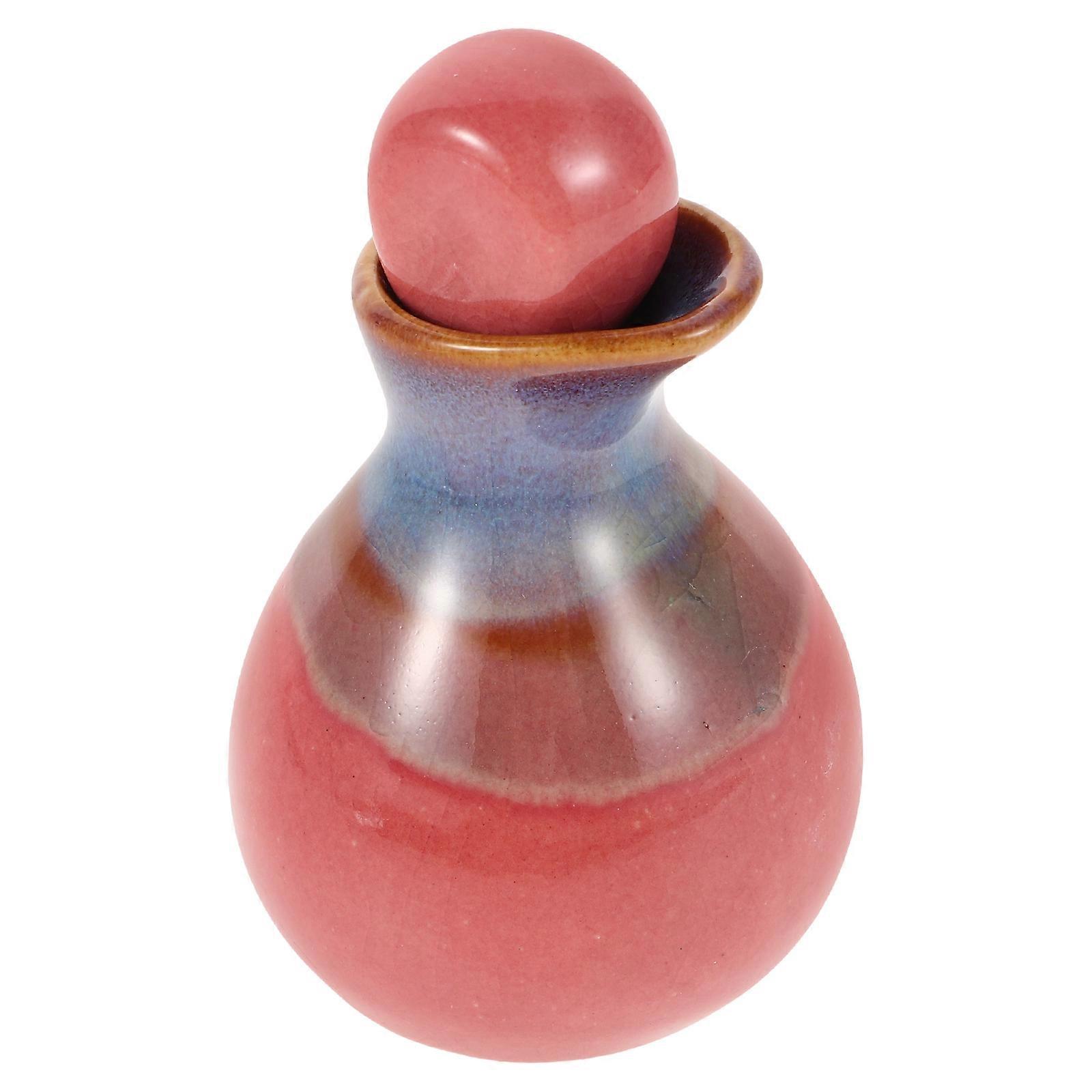 Essential Oil Bottle Ceramic Container 2Pcs for Beauty Salon Use