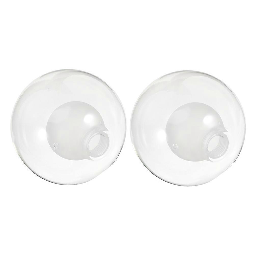 Glass Lamp Shade Replacement for Ceiling Light Cover 2Pcs