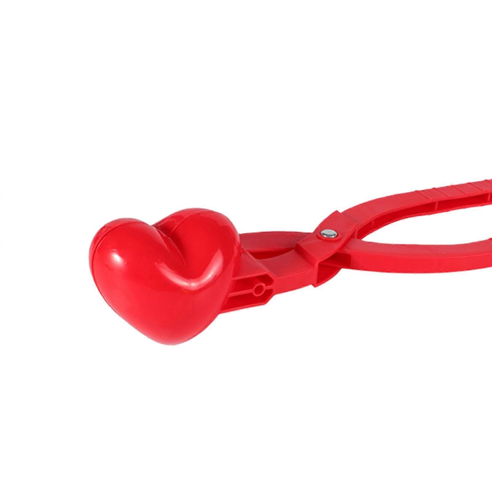 Quick Use Lovely Shape Snow Ball Maker with Easy Clamp Snowballs Making Tool for Adult Kids Fun Winter Beach Activity Multicolor