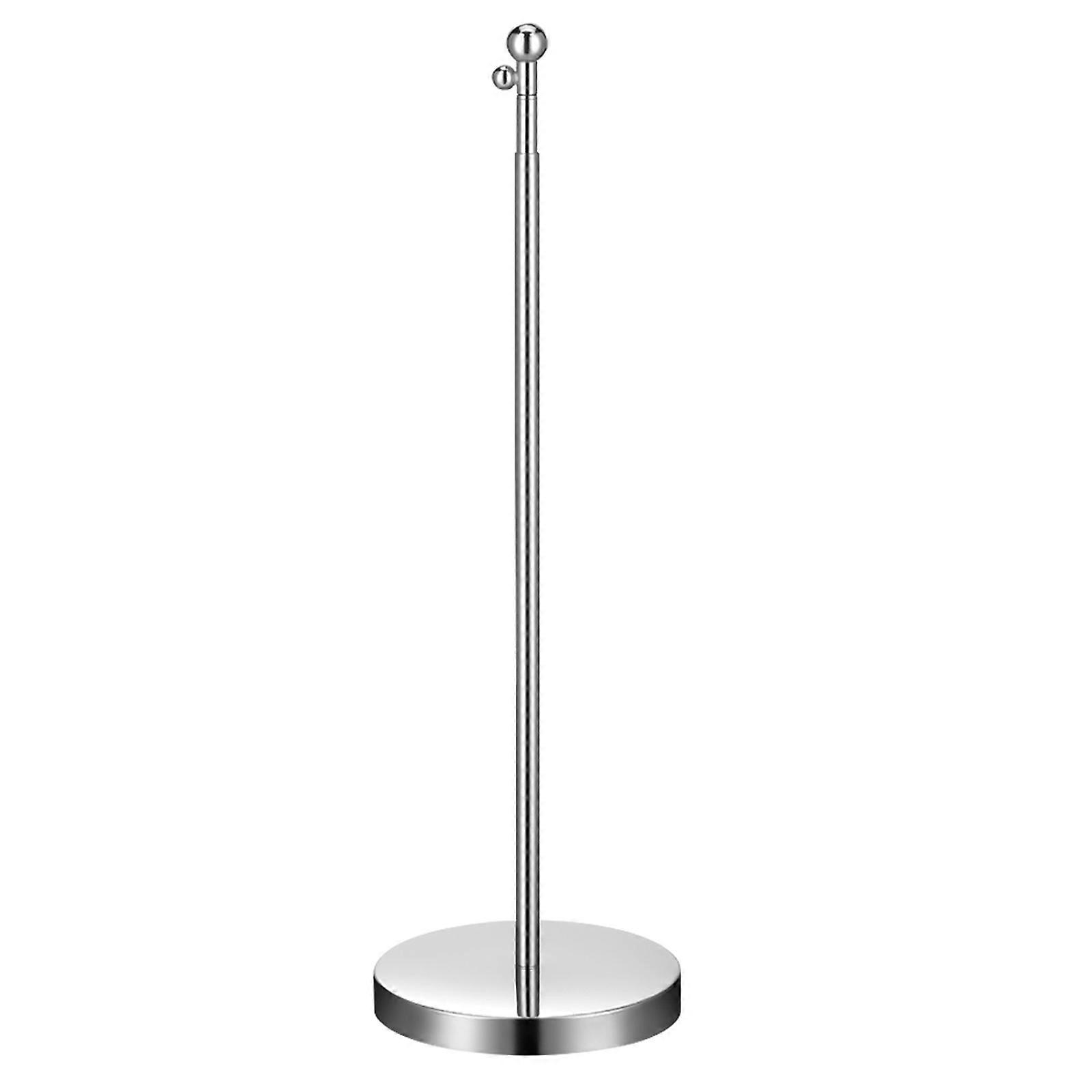 Flag Holder Household Flag Holder Stainless 2Pcs for Desktop Use