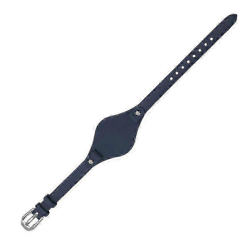 Damklockarmband i läder för Fossil ES2830 ES3565, 8 mm bredd