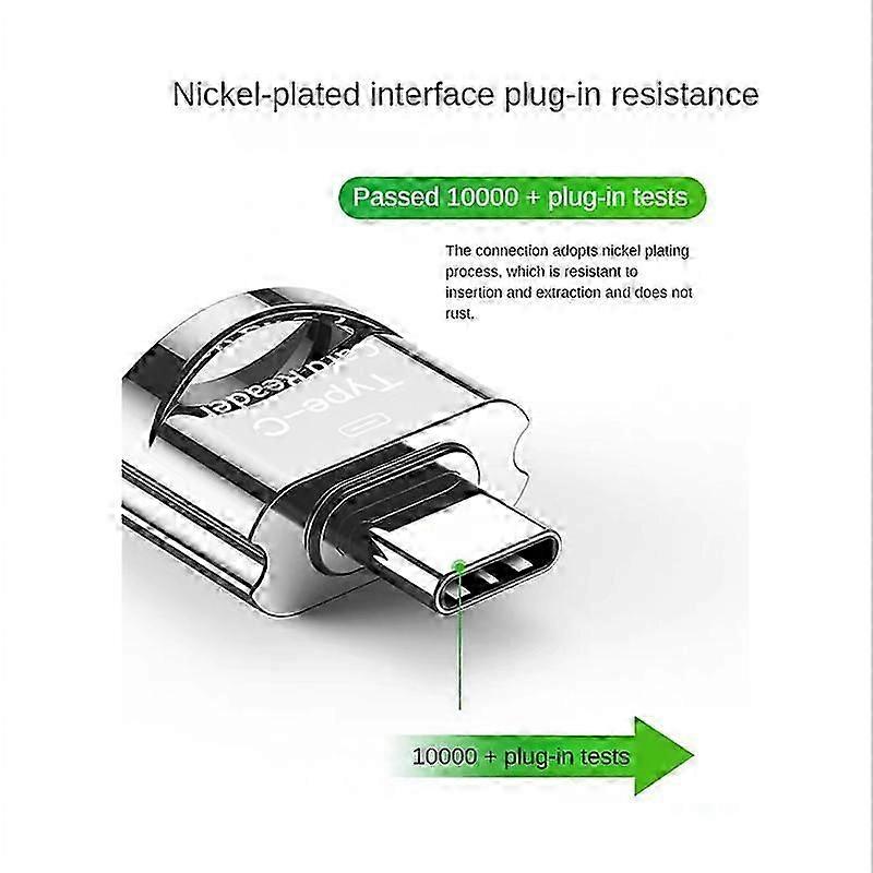 TF Card Reader TF Card TO Type-C Card Reader OTG Adapter B