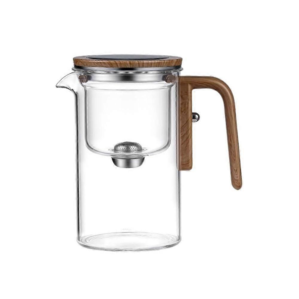 Glass Tea Kettle with Heat Resistant Clear Design and NonDrip Spout for Home and Office