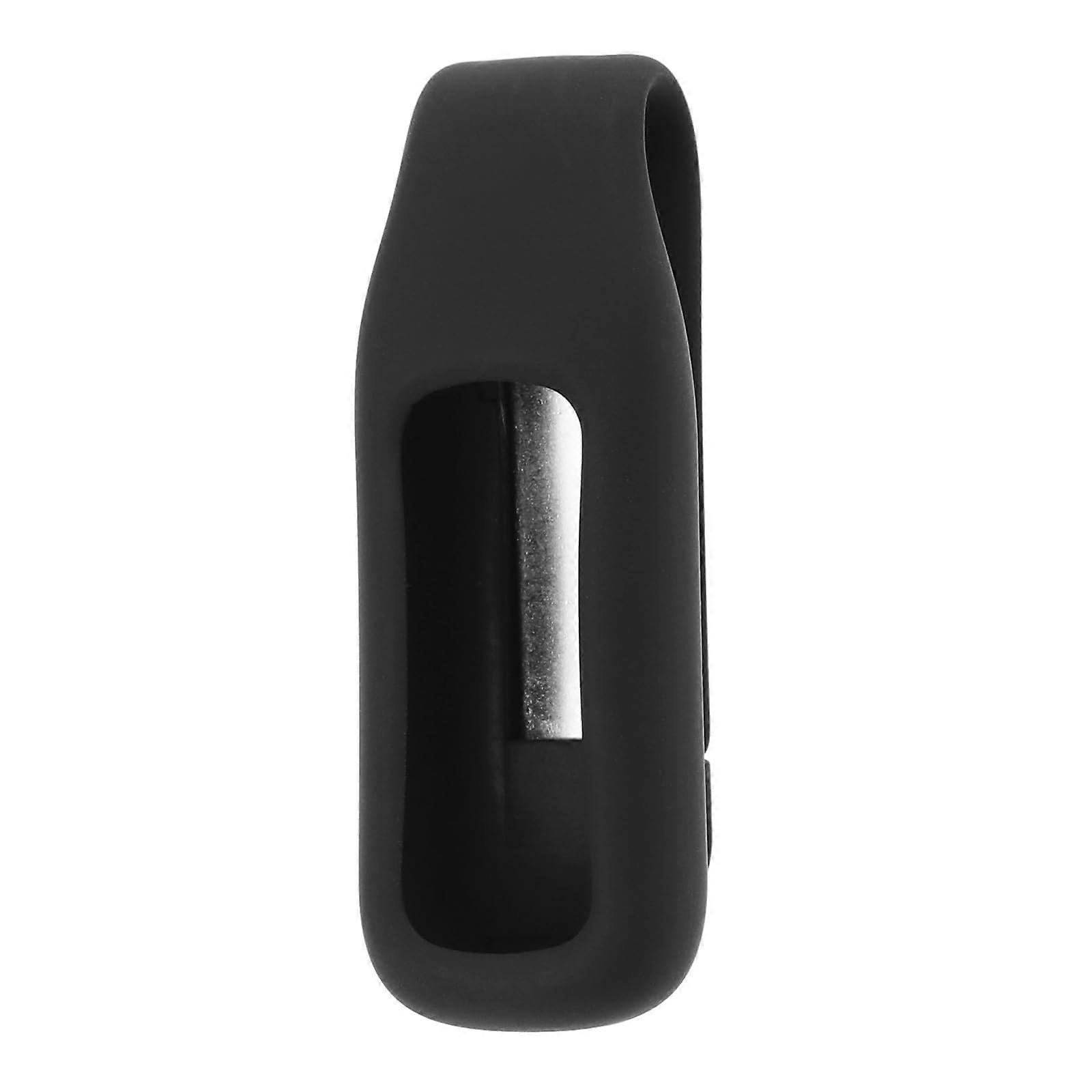 Clip Holder Secure Clothing Attachment Soft Silicone Case Black Accessories for Fitbit Charge 5