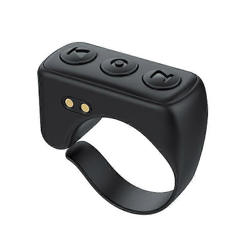 Mobile Phone Bluetooth Tiktok Remote Control Ring Fingertip Flipping Video Controller