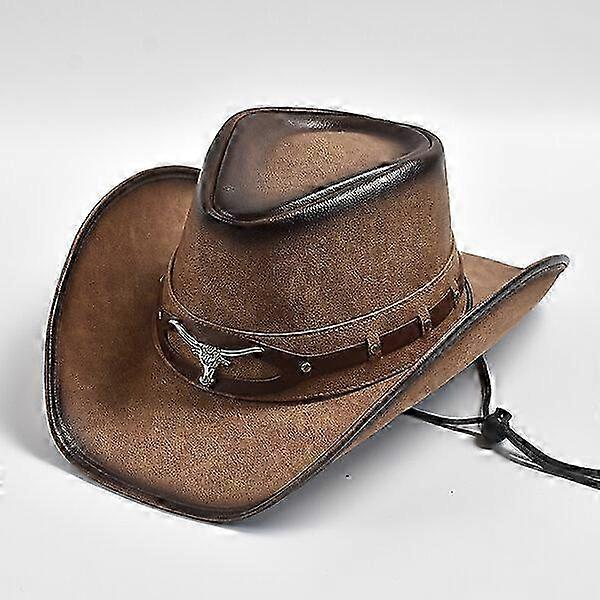 Men's Wide-brimmed Cowboy Hat