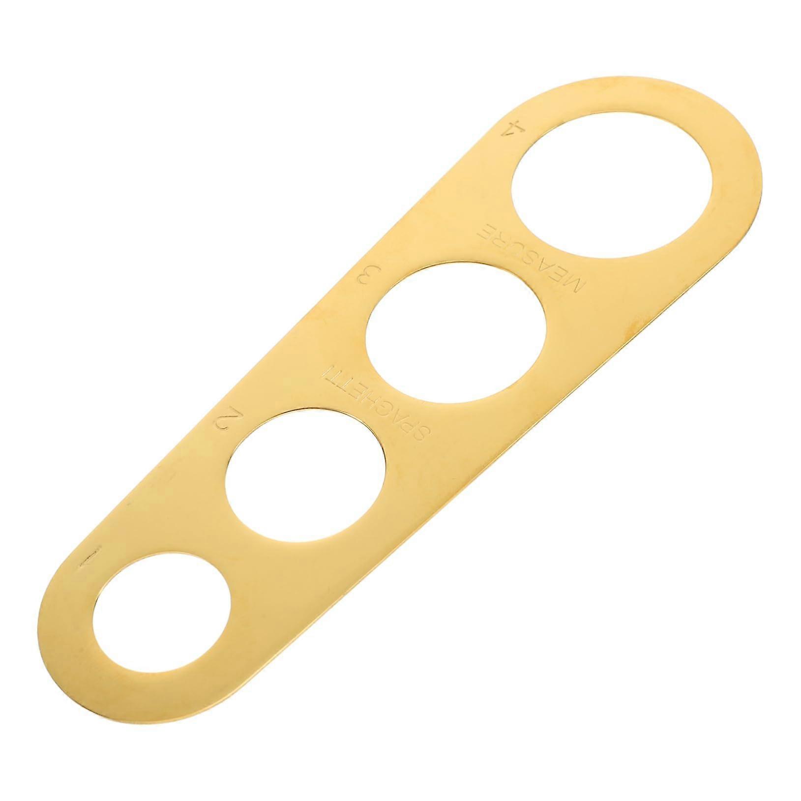 Stainless Steel Spaghetti Measuring Tool for Precise Pasta Portions Adjustable Kitchen Gadget