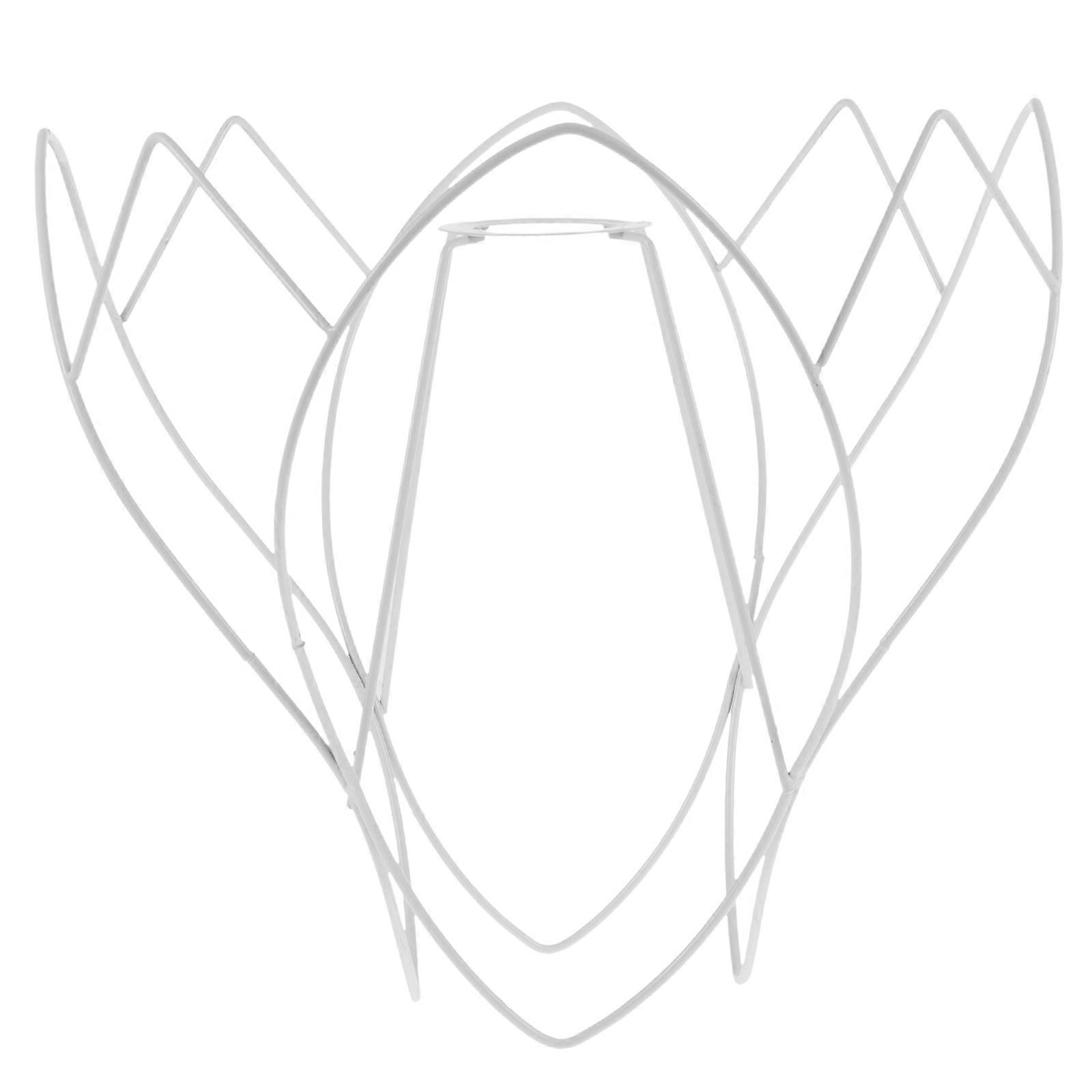 Lampshade Frame for Table Lamps Iron Wire Light Shade Frame DIY E27 Accessory