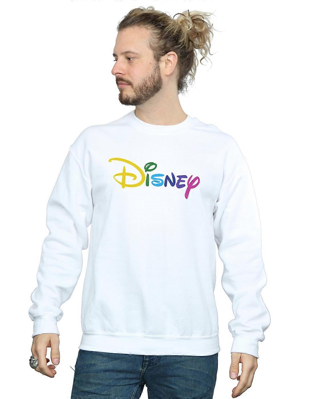 Disney Men's Colour Logo Sweatshirt