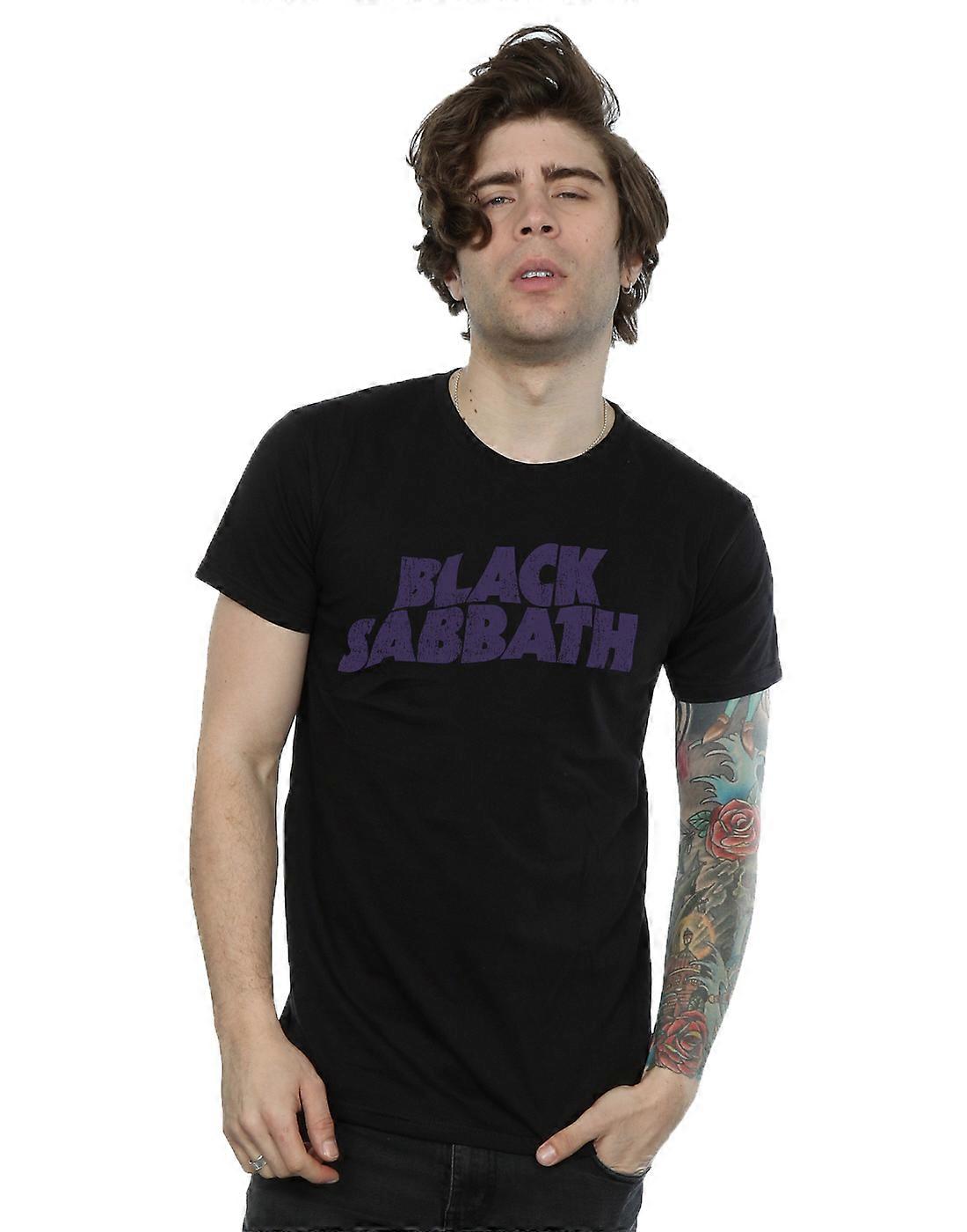 Black Sabbath Men's Distressed Logo T-Shirt