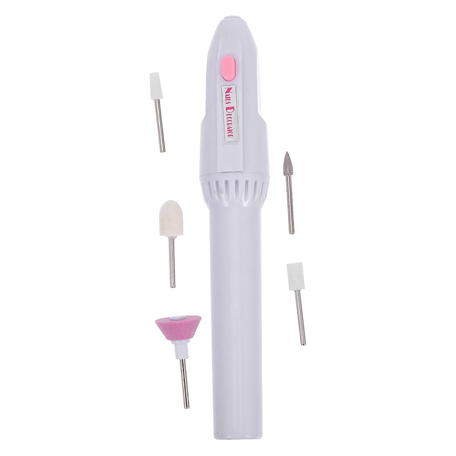 Electric Nail Polish Machine Portable Manicure Tool for 2Sets Use