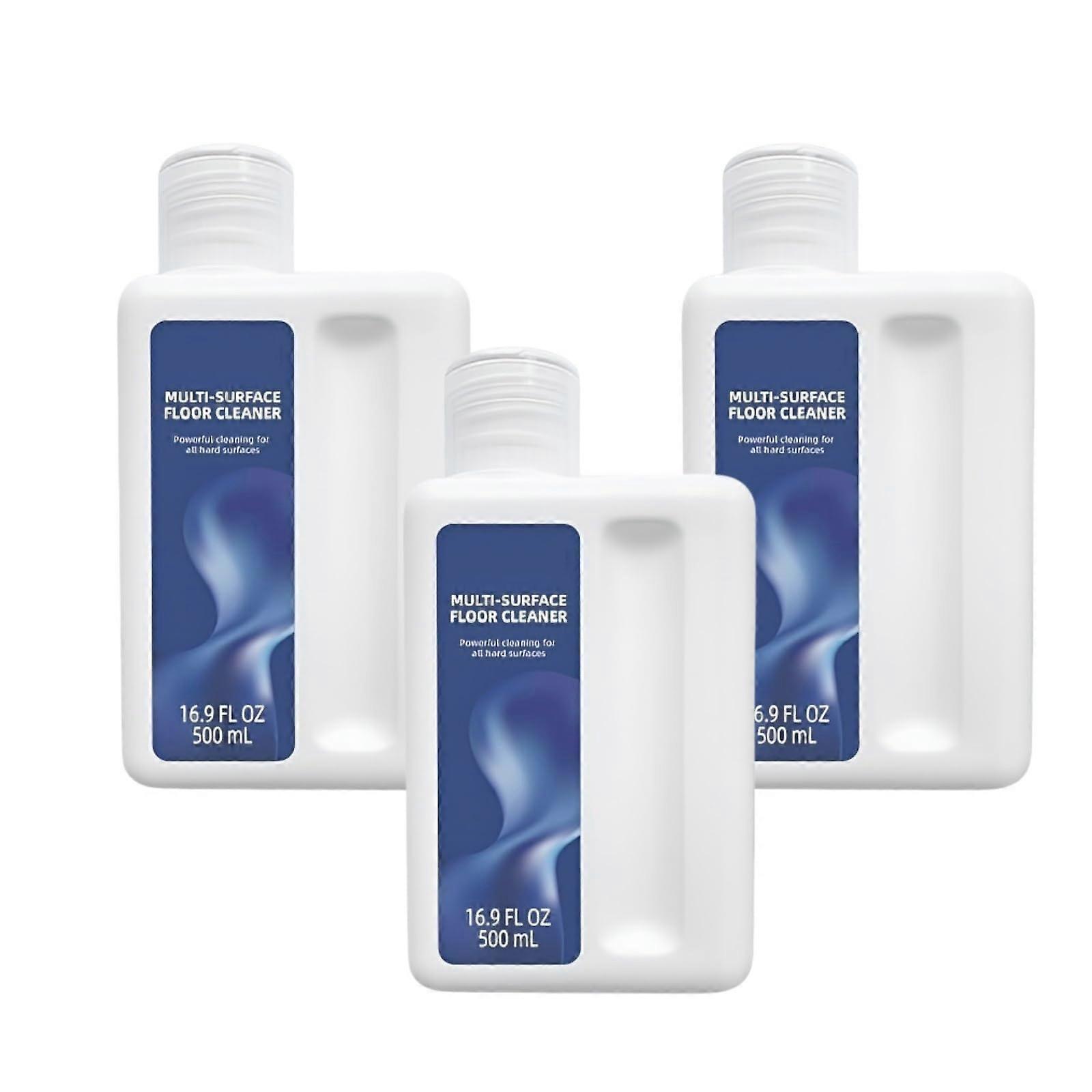 Floor Cleaner Solution for Dreame Robot Vacuums, MultiSurface, Quick Dry, Low Foam, 3 Packs