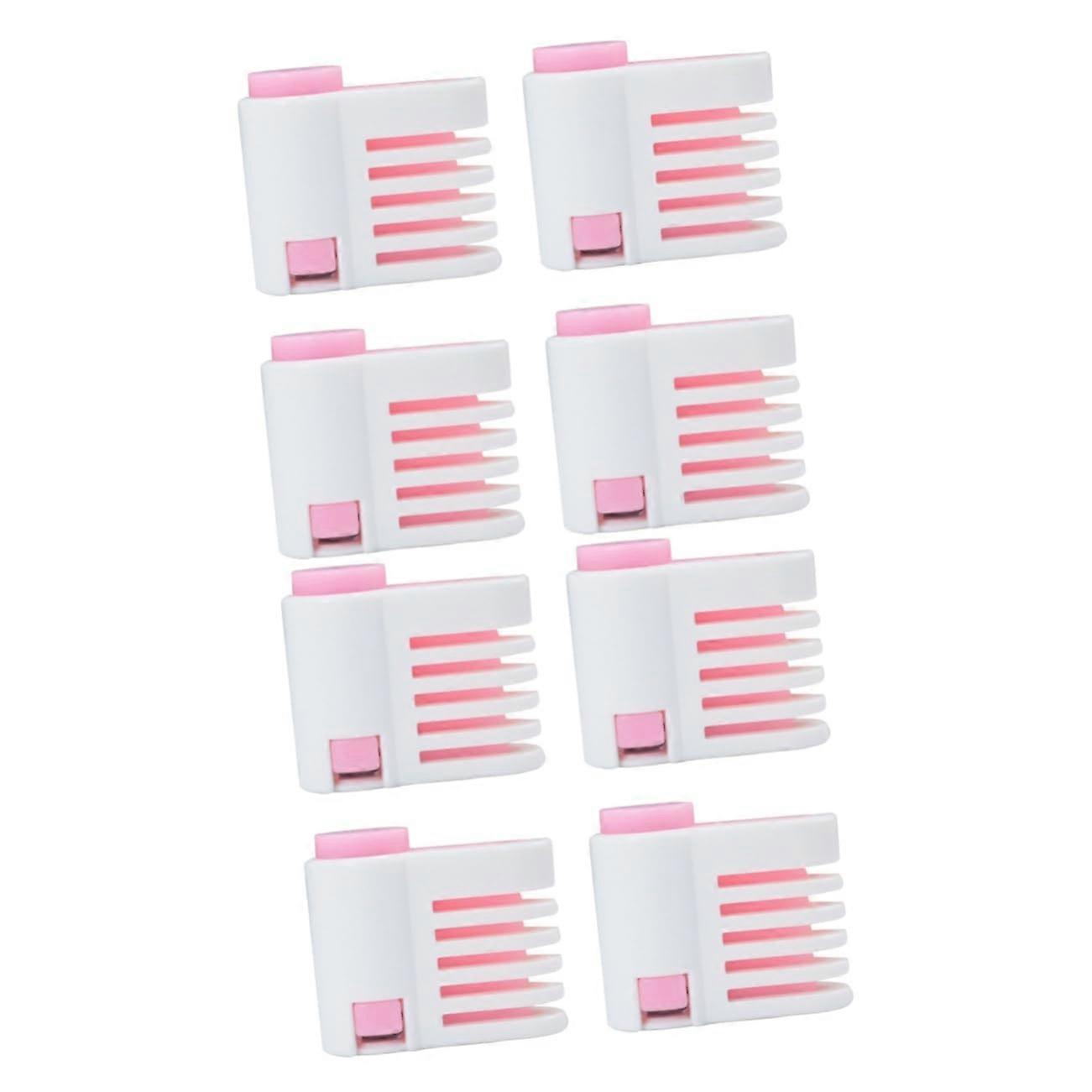 8pcs Adjustable Cake Leveler and Slicing Tool for Even Layers with Spring Clamp, Dishwasher Safe