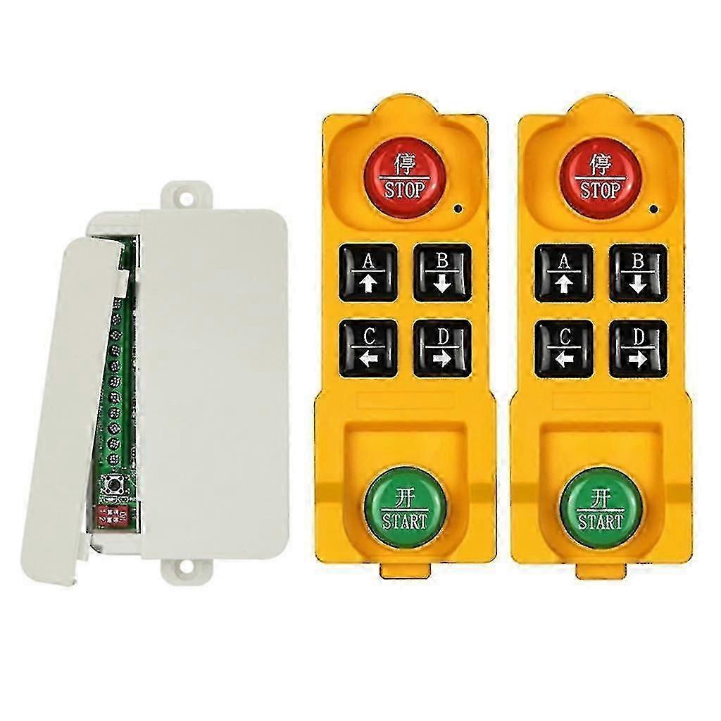 6-Channel 220V Relay Receiver Module with Universal Wireless Remote Control Switch