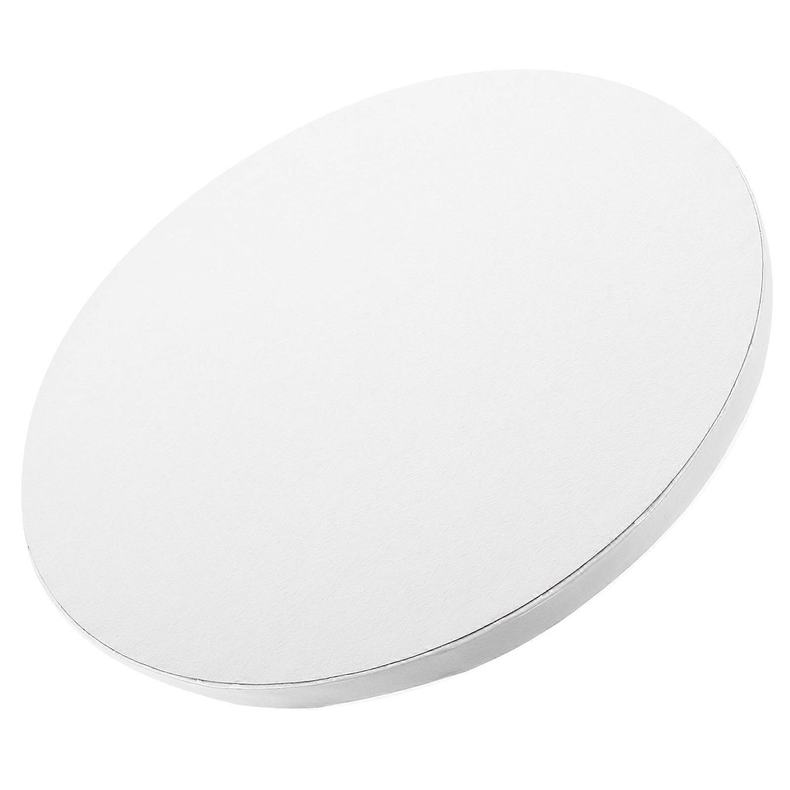 Cake Drum Cake Display Drum for Party Gathering 1 Piece White Paper