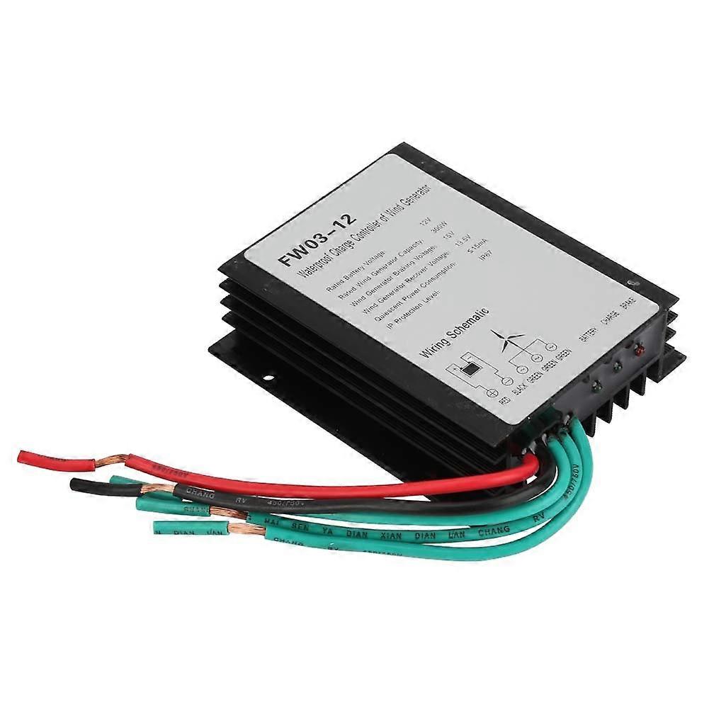 12V Wind Generator Controller with LED Digital Display IP67 Waterproof Modular Design