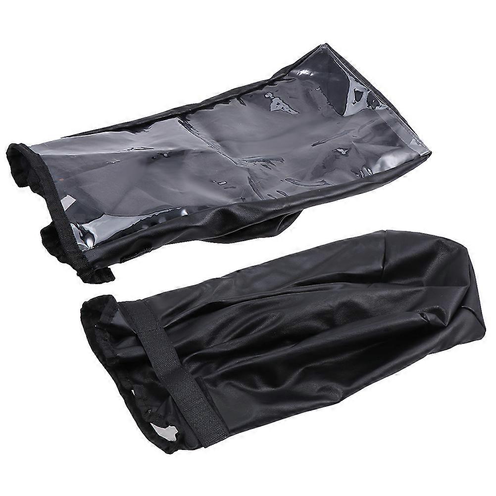 Waterproof Wheelchair Control Panel Cover for Protection 4Pcs Black Shield