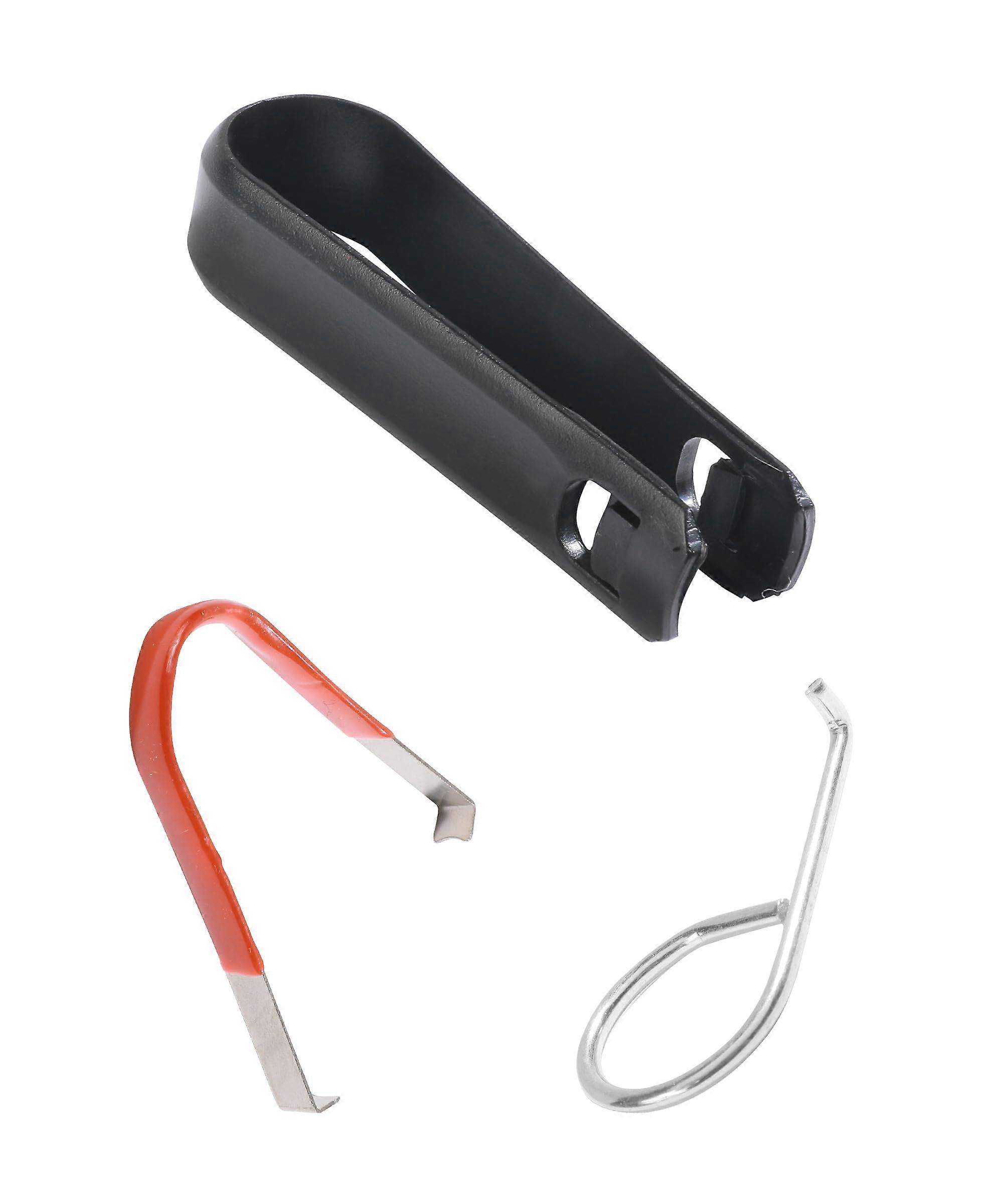 3PCS Lug Nut Removal Tool Set with Quick Cap Removal and Scratch Hooks for Universal Car Fit