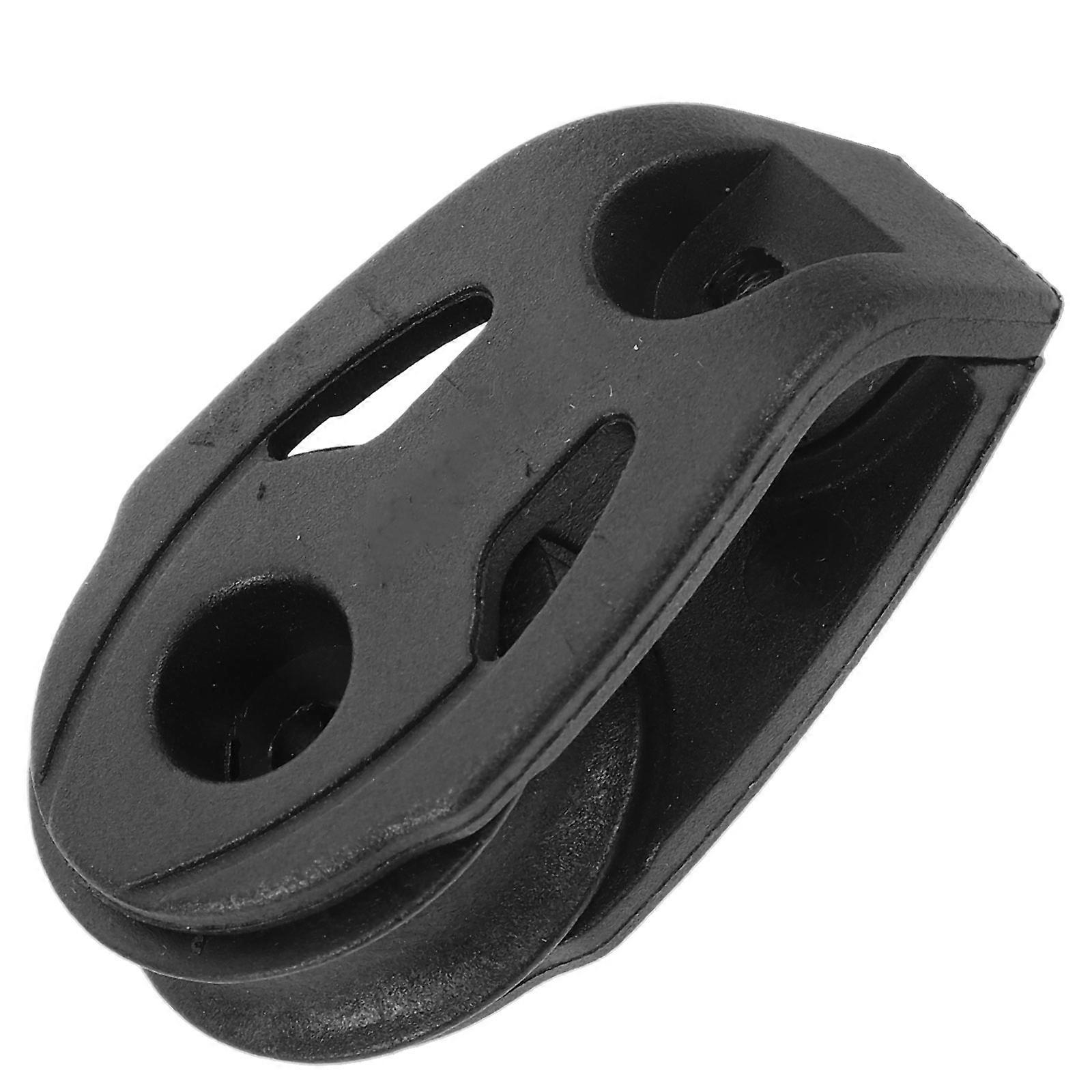 Gym Pulley Single Cable Pulley for Indoor Use Durable Nylon Black