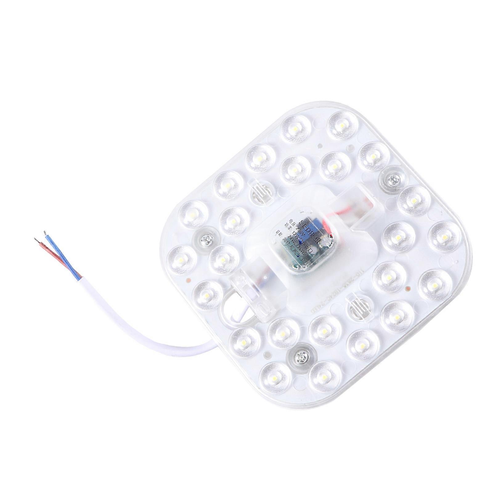 LED Ceiling Light 12W Panel Replacement with Magnetic Mount White