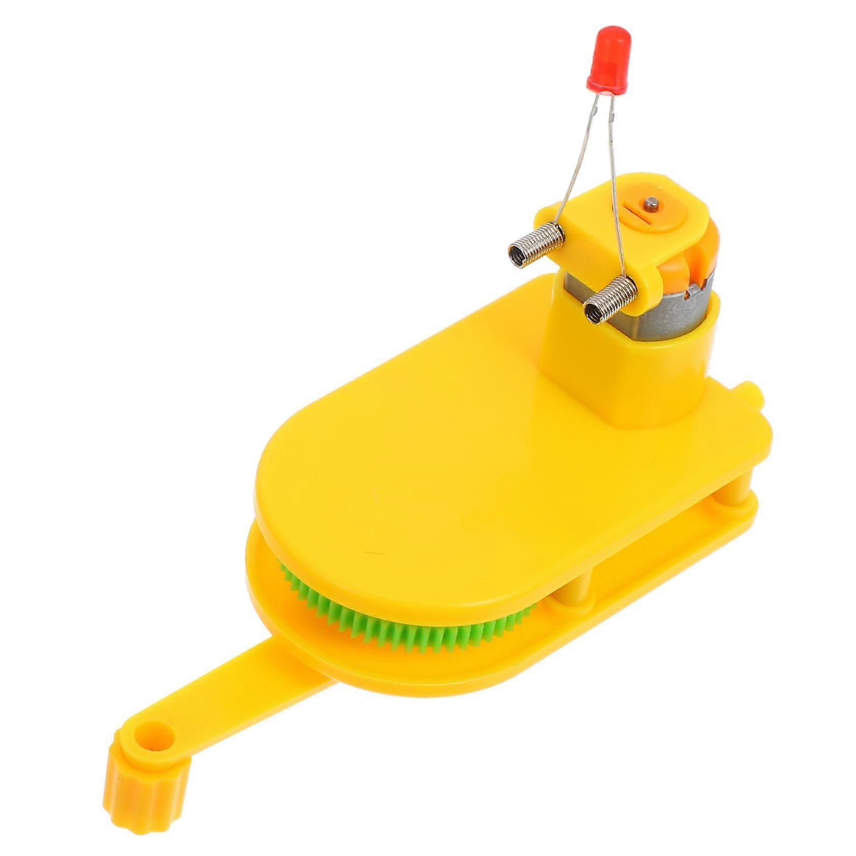 Hand Crank Generator Kit for Science Experiments Manual Power Generator Educational STEM Project