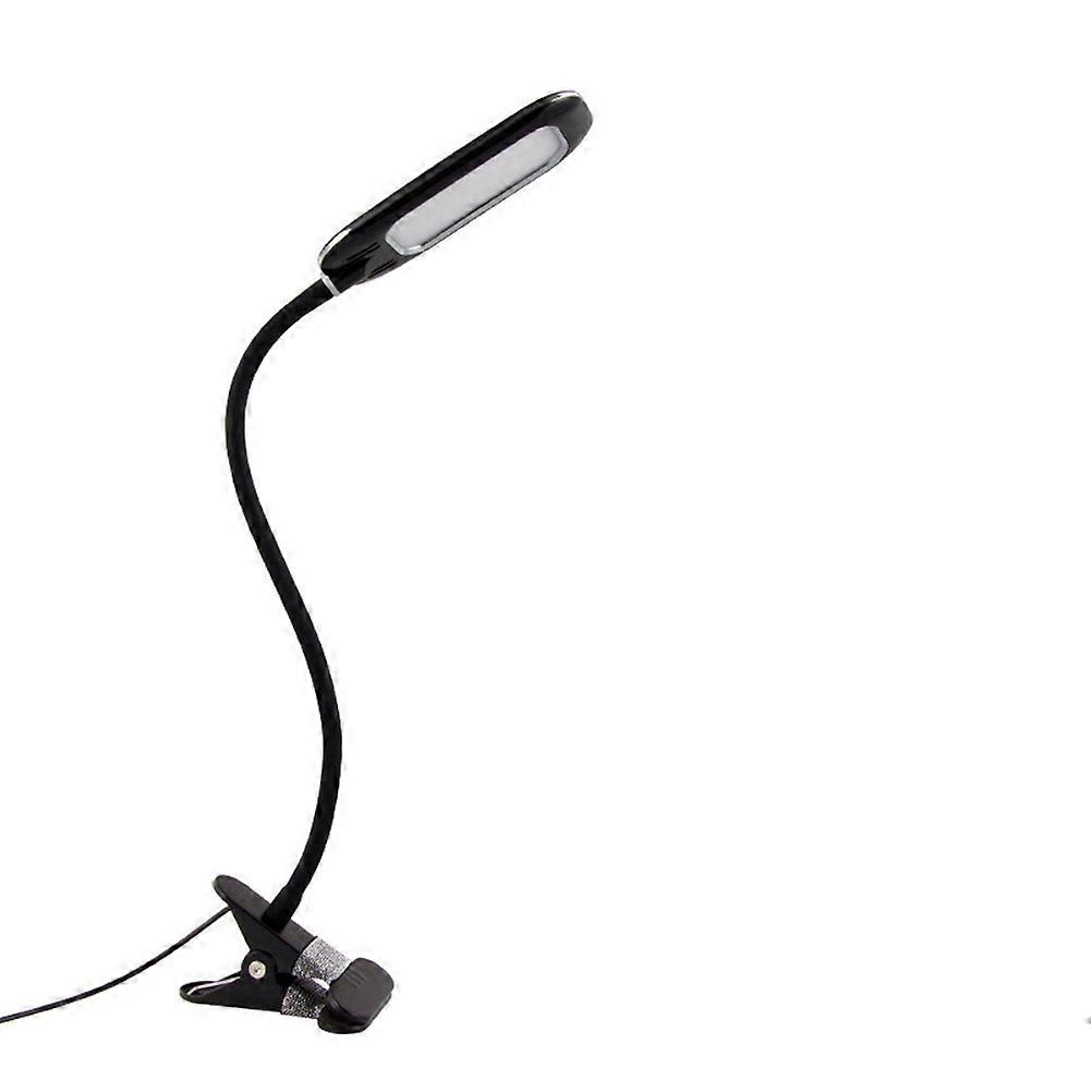 USB Reading Lamp Clip Light with Flexible Design 1 Piece Portable