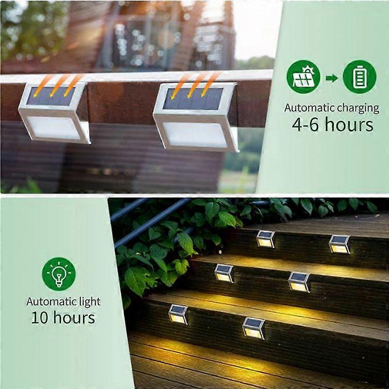 Outdoor Solar Deck Lights Solar Step Lights