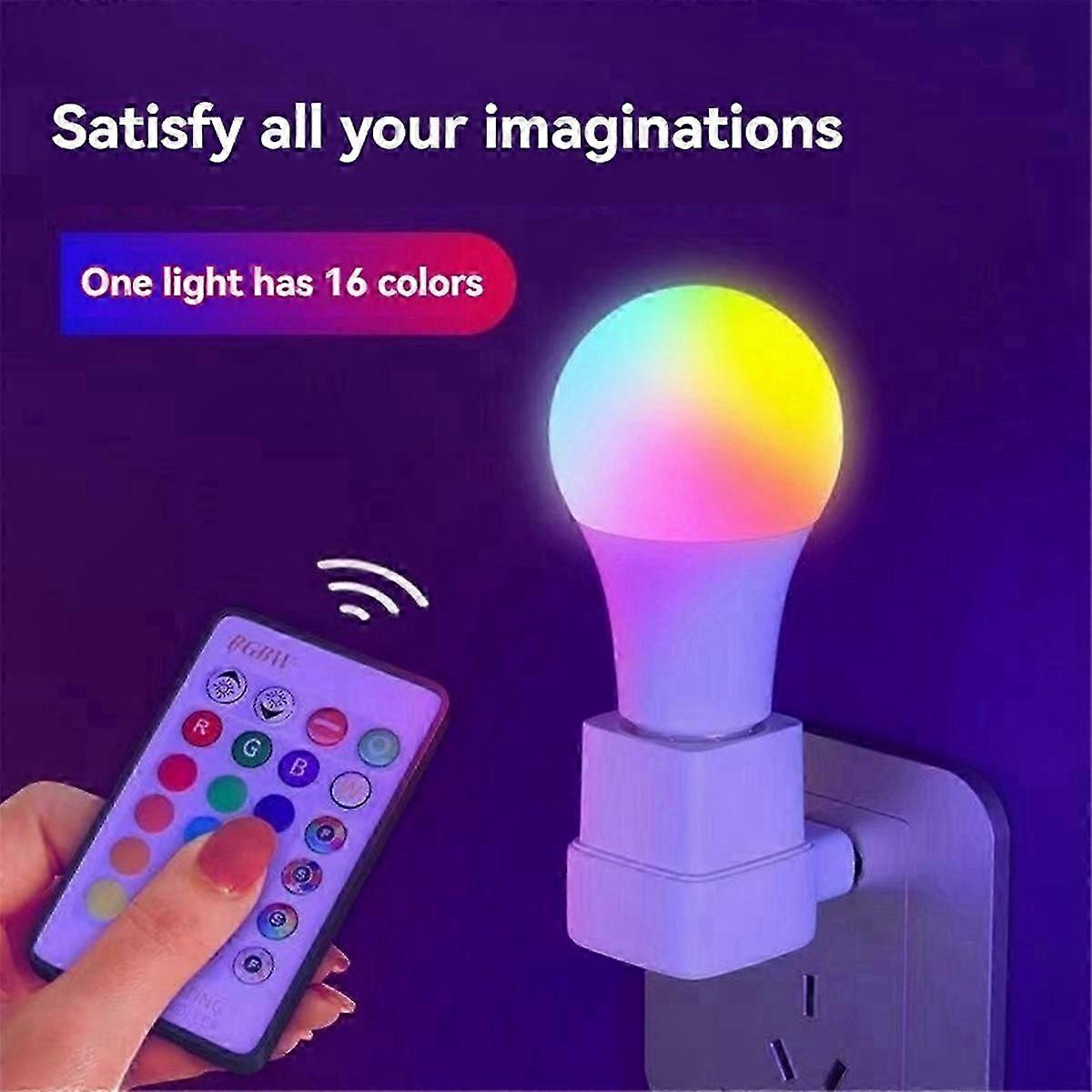 Dimmable 20W E27 LED Color Changing Light Bulb