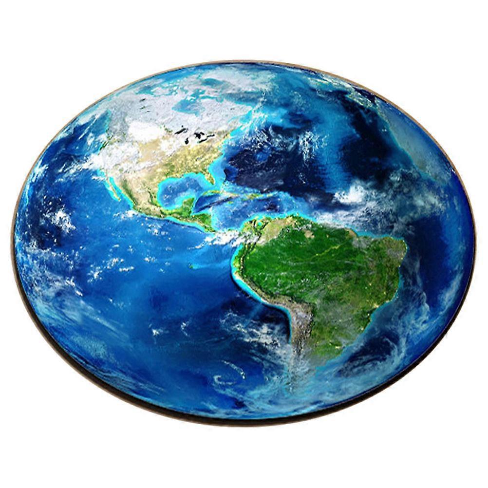 Protective Floor Mat for Office Chair Multi-Function 2Pcs Blue for Home Use