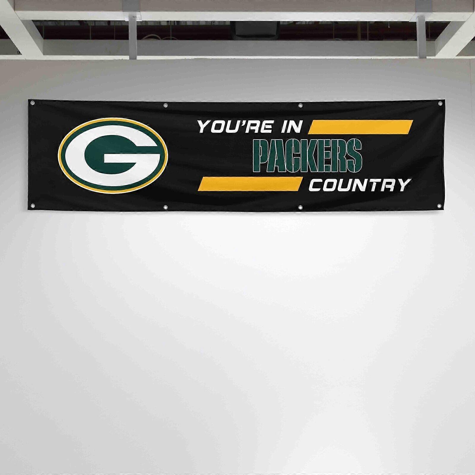 Green Bay fodboldflagbanner HF0821