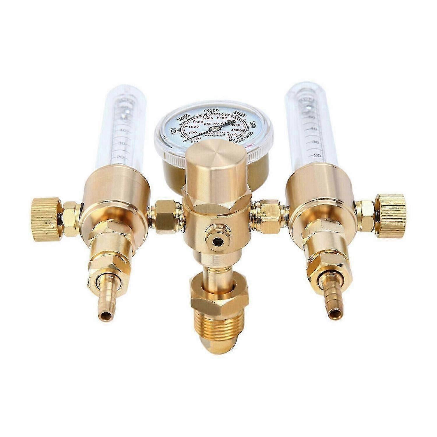Dual Output Argon Regulator Flow Meter Reservedeler Profesjonell
