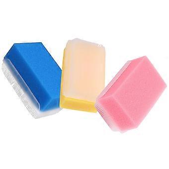 3Pcs Baby Sensory Brushes Baby Sensory Integration Training Brushes Baby Bath Sponges