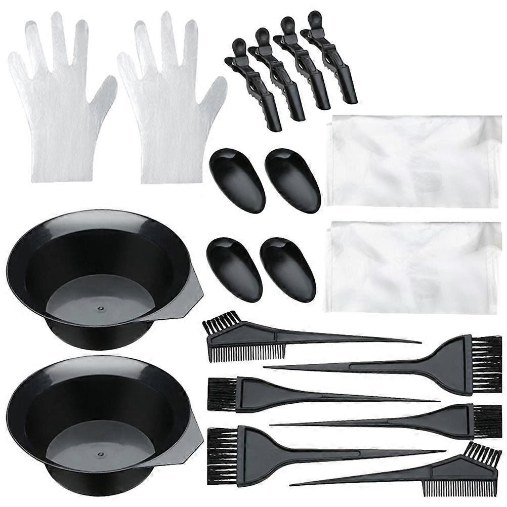 Dyeing Set Practical One Set Hair Dye Kit for 60Pcs Usage