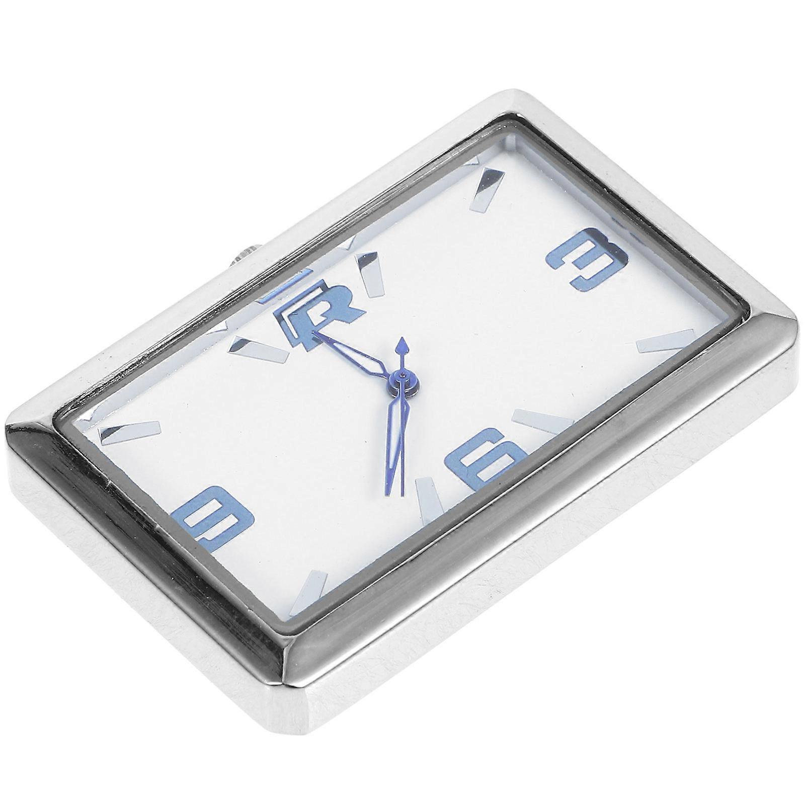 Tiny Clock Car Clock for 5Pcs Stick on Car Dashboard Use