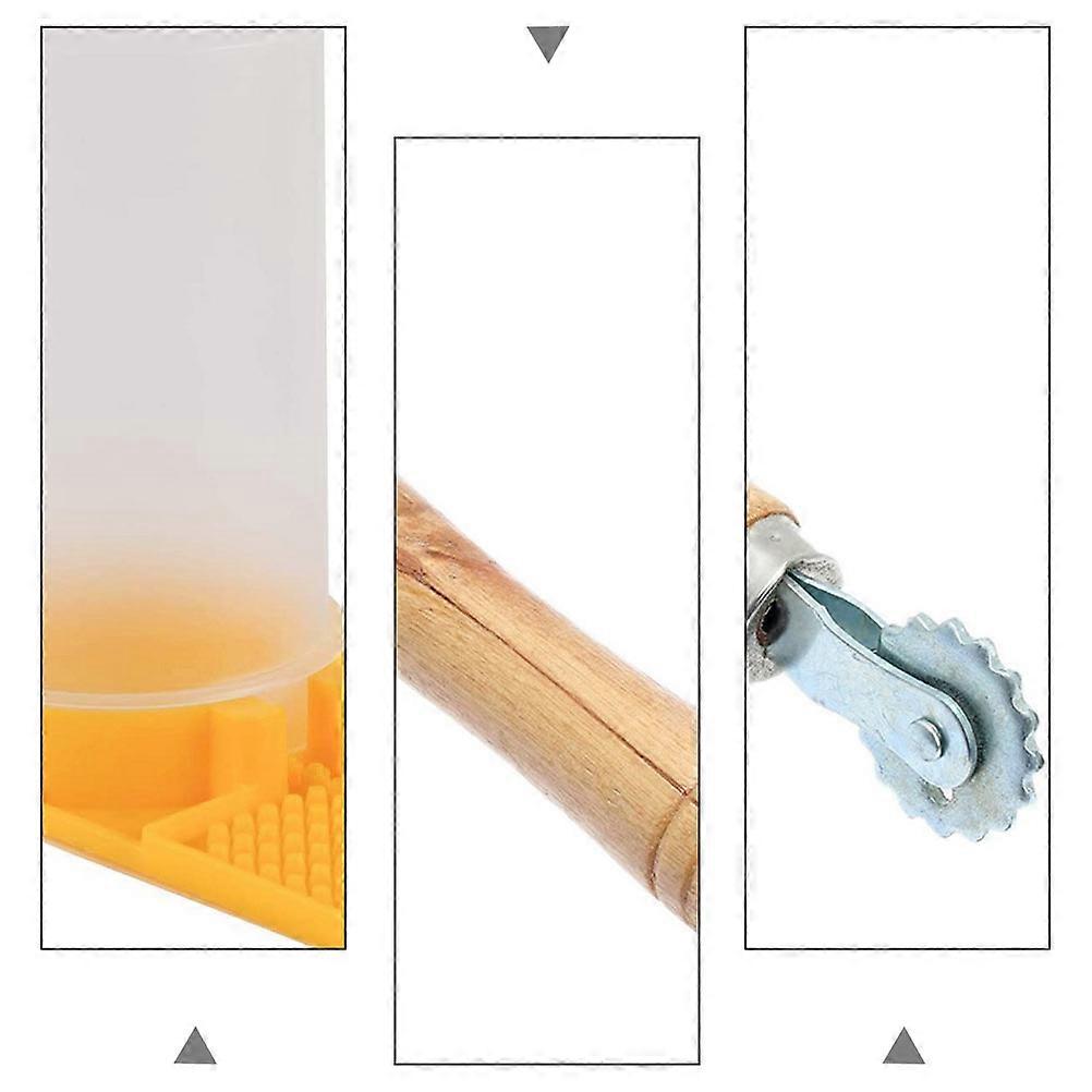 Bee Water Feeder Multifunctional Bee Drinking Box Beekeeping Tool 4Pcs