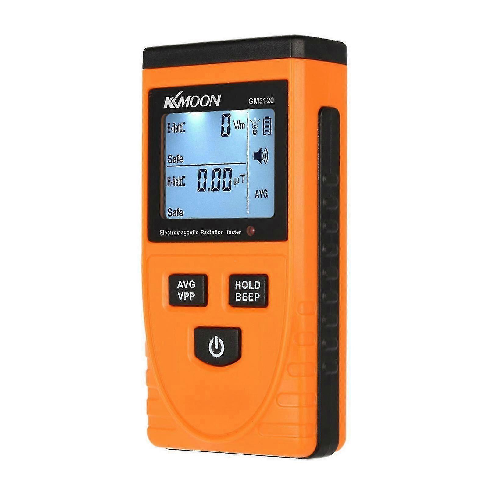 KKmoon Digital LCD Electromagnetic Radiation Detector Meter Dosimeter
