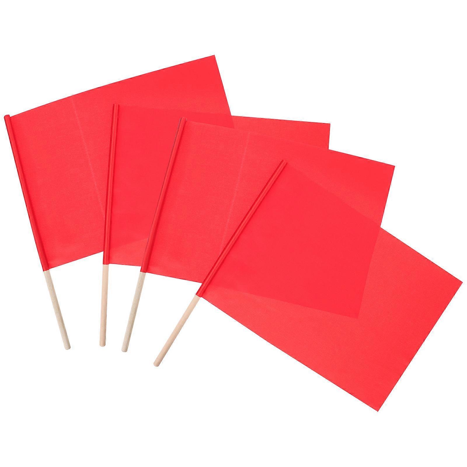 Referee Flag Soccer Conducting Hand Flag 20Pcs Set