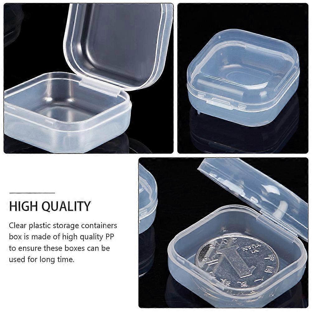 Storage Box Mini Clear Case for Storing 24Pcs Small Items
