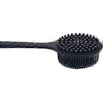 Back Scrubber for Shower Soft Silicone Bath Body Brush with Long Handle-Good1