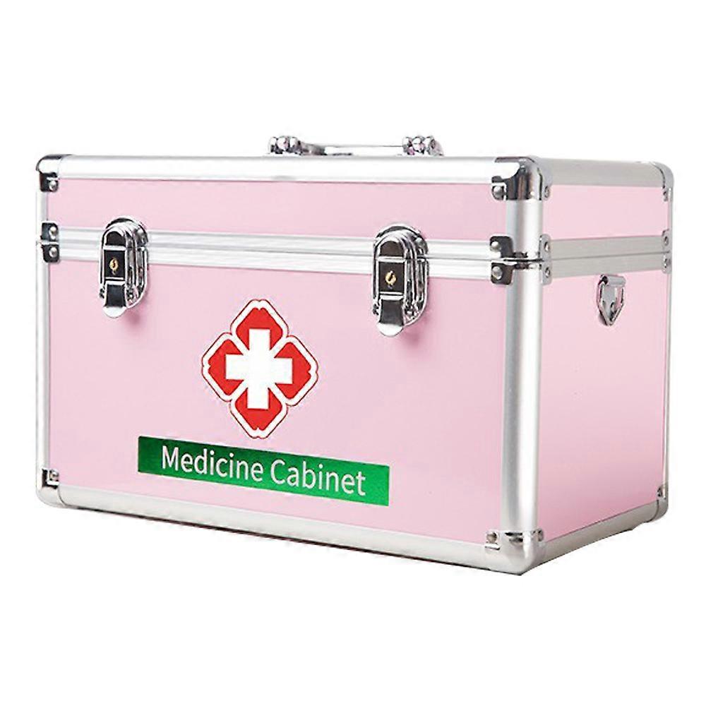 Aluminum Lockable Storage Box Portable Organizer Case