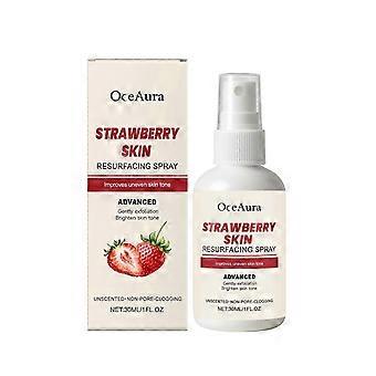 Spray rigenerante per la pelle alla fragola, spray biologico alla fragola per la cura della pelle - Idrata la pelle sensibile e secca, migliora il tono della pelle non uniforme