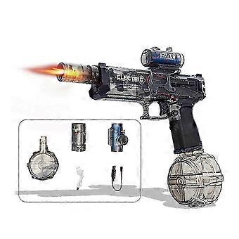 Realistic Flame Effect Electric Water Guns High Capacity Water Squirt Toy compatible with Adult Kids Beach And Backyard Adventure Red 2025