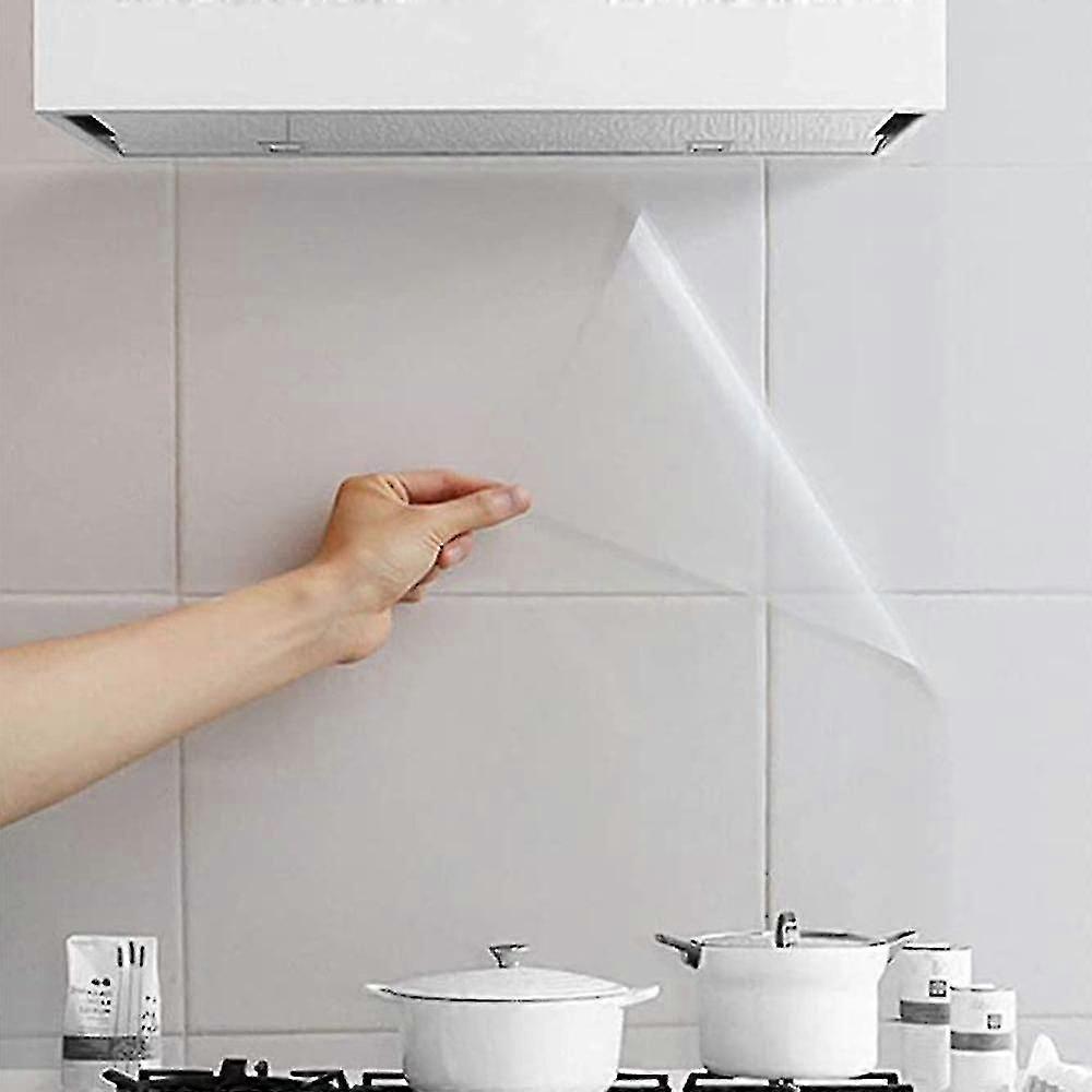Küche Öl-Proof-Wand-Aufkleber klar glänzend selbstklebende Folie Abdeckung abnehmbare Schutzfolie Regal Schublade Liner 3/5/10M