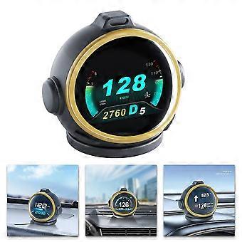 1pcs Neueste Hud Zukunftsorientiertes Roboterdesign Digitale Tachometer-Gestensteuerung für verschiedene Autos, wie z. B. Lastwagen, SUV