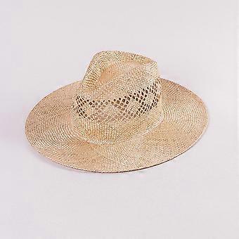 Lässiger, handgewebter Jazzhut aus hohlem Sisal, ideal für Outdoor-Reisen, als Sonnenschutz oder Strohhut.