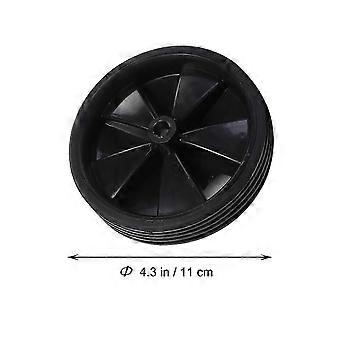 12-20 Inch Kids Bicycle Training Wheels, Black Round Balance Assistance Set for Learning to Ride