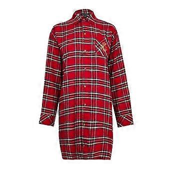 Ralph Lauren Womens/Ladies Plaid Long-Sleeved Nightie