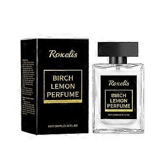 Men's Charm Aromatherapy Parfüm - Birke Zitrone natürlicher Duft, lang anhaltend und tragbar, 100ml